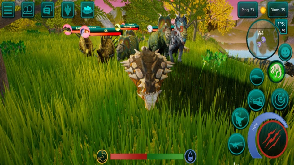 #6. The Cursed Isle Dinosaur Games (iOS) Bởi: Natan Manakhinov