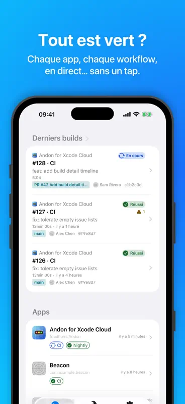 Andon for Xcode Cloud screenshot 1 of 8