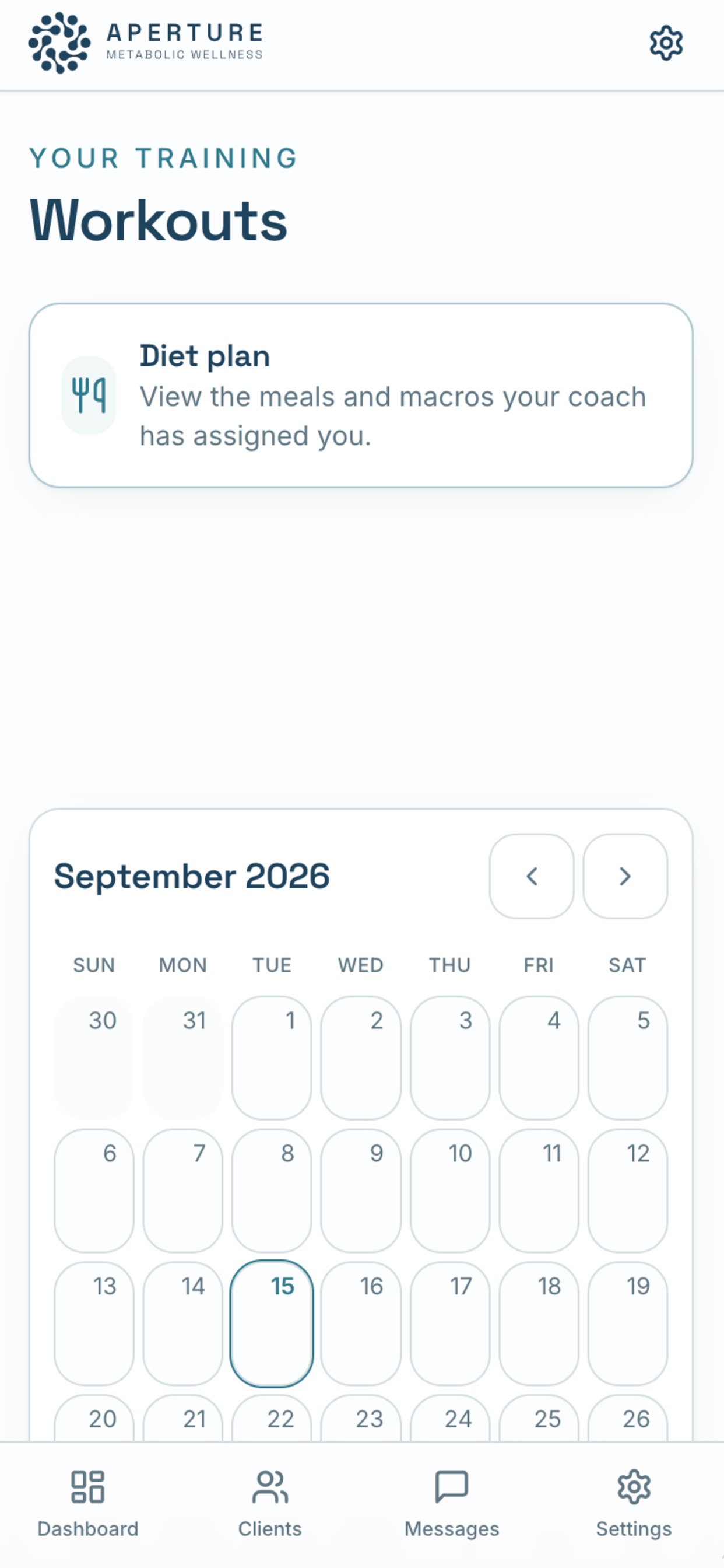 Screenshot 3 of Aperture Metabolic Wellness