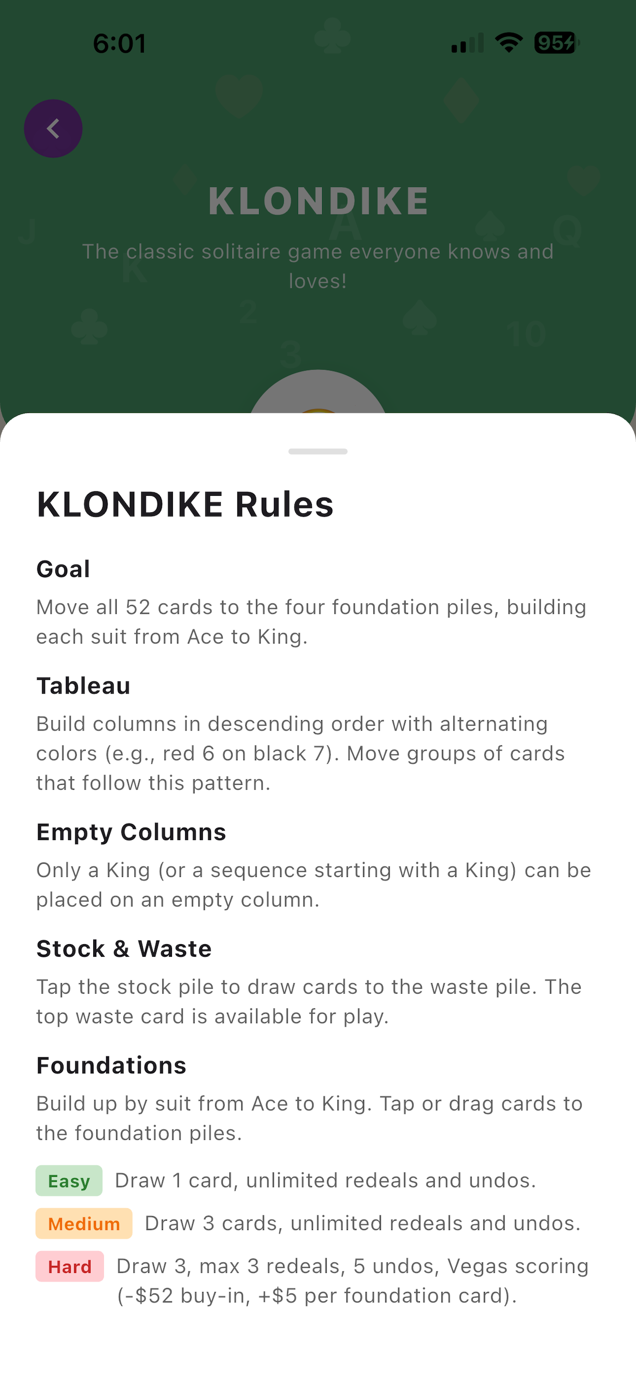 Solitaire Classic Trio screenshot 8