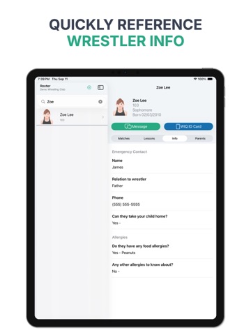WrestlingIQ iPad screenshot