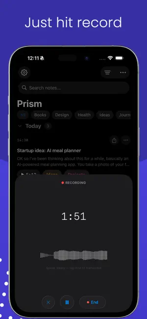 Prism - AI Voice Notes screenshot 3