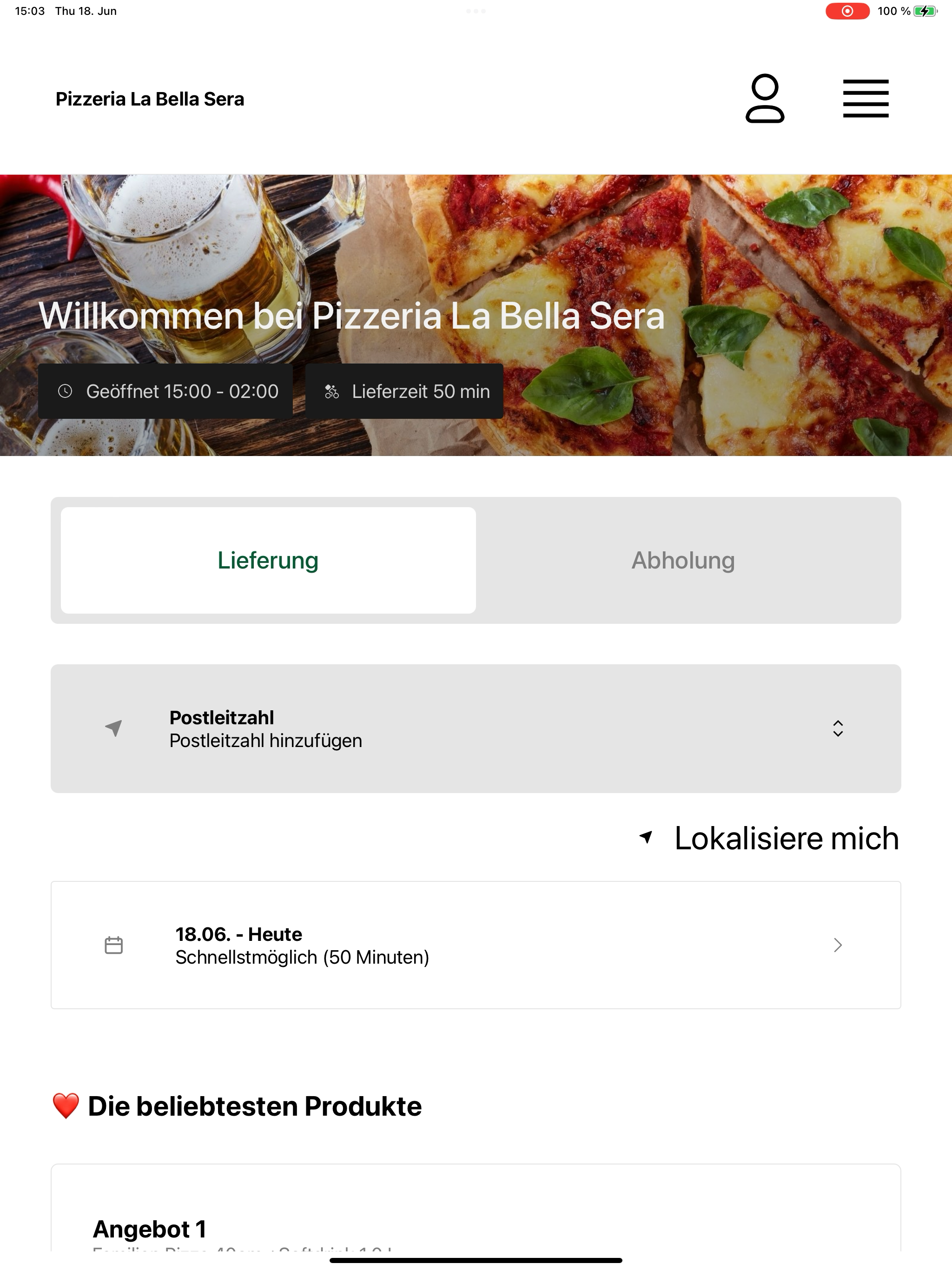 Pizzeria Le Bella Sera