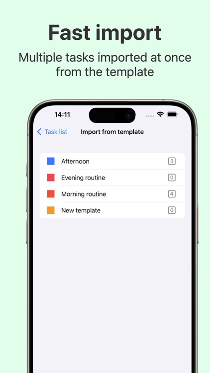 Focus schedule: todo planner