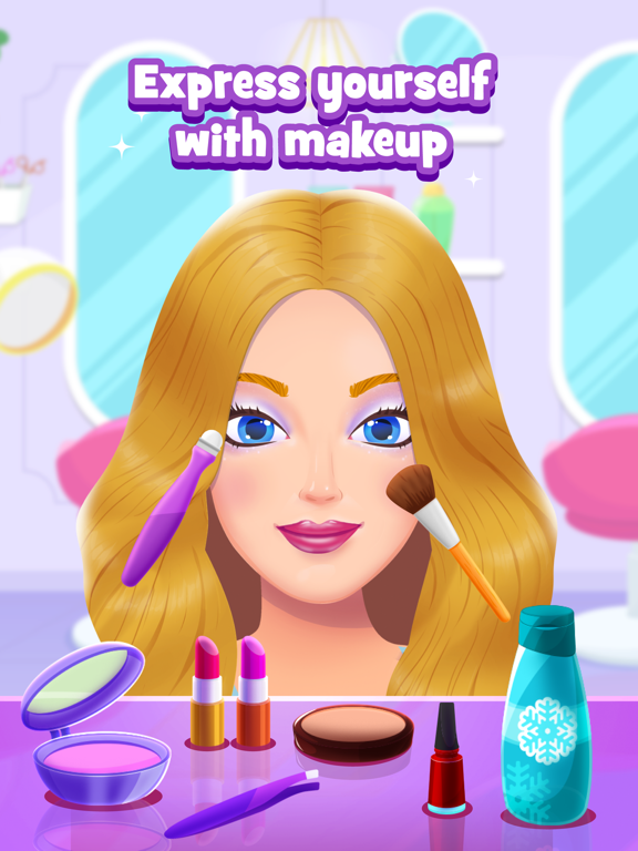 Screenshot #6 pour Jeux de maquillage et coiffure