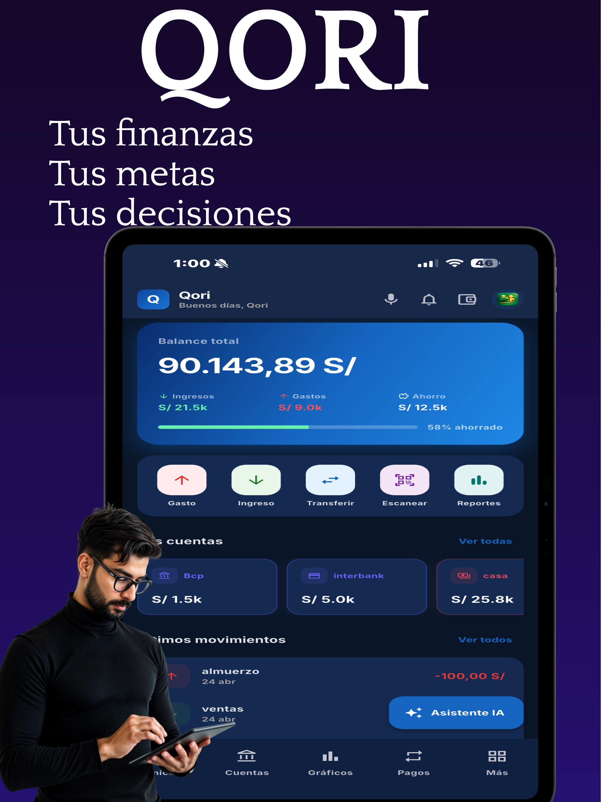 Qori - Gestor Financiero