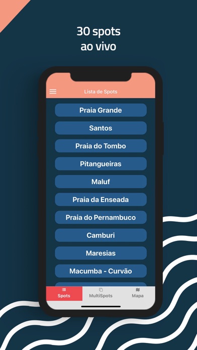 SurfConnect: SurfCams & Report Screenshot
