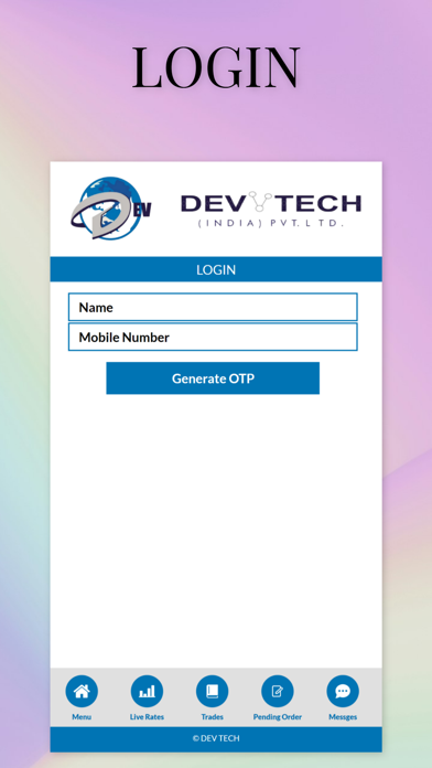 Dev Tech Bullion Screenshot