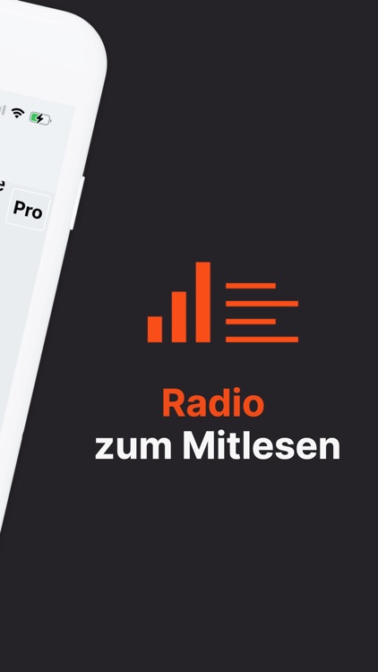 Radiozeit - Radio zum Mitlesen