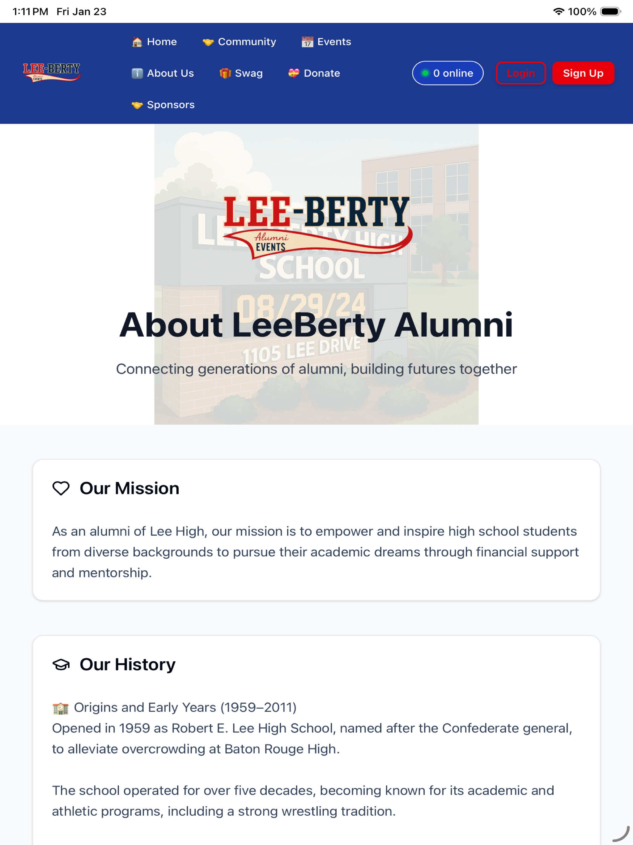 LeeBerty Alumni Connect screenshot 7