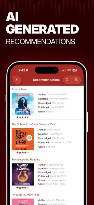 Audiobooks Now Audio Books screenshot 7 of 7