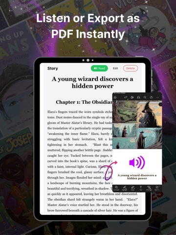AI Storyteller: Book Creator iPad screenshot