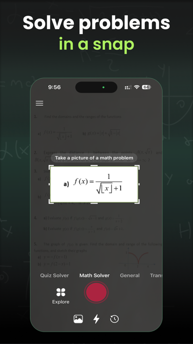 Math Solver: Homework AI Tutor Screenshot