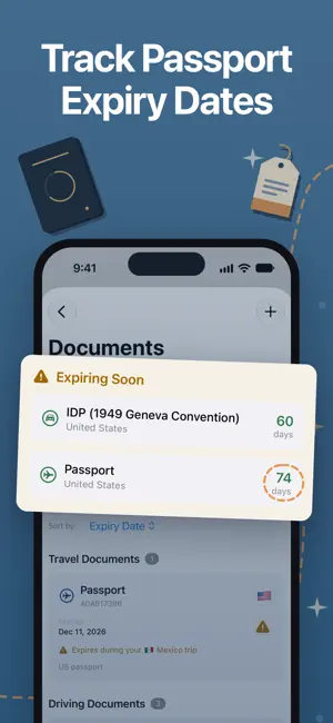 Visa Day Tracker: Residency screenshot 4