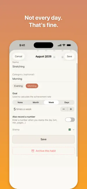Traqqa: Daily Habit Tracker screenshot 4