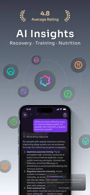 PeakWatch: AI Health Coach screenshot 3