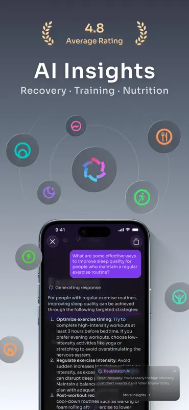 PeakWatch: AI Health Coach screenshot 3 of 10