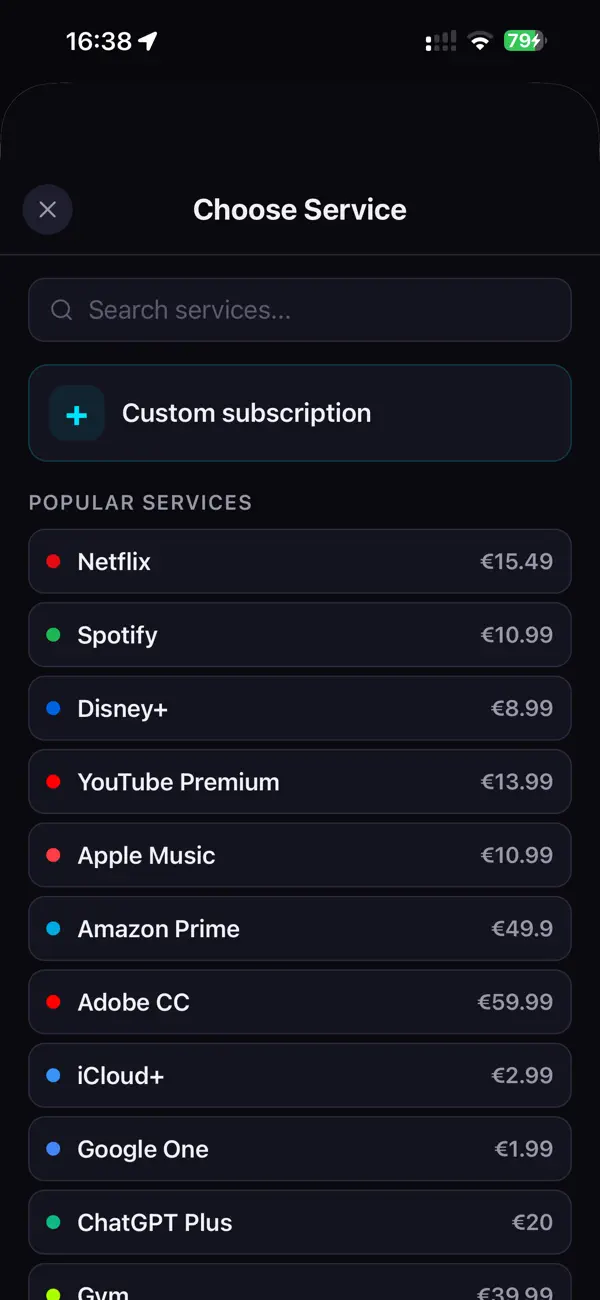 #3. Chroma Subs (iOS) Által: Gianfranco Antenucci