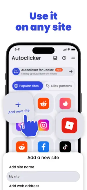 Auto clicker: tap and click screenshot 2