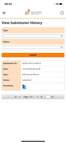 App screenshot