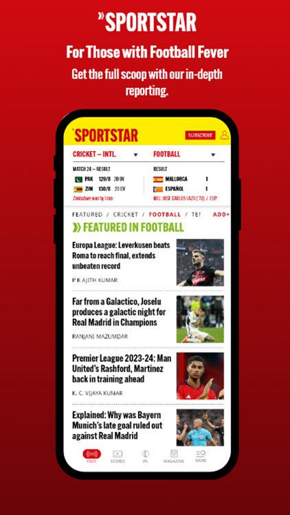 Sportstar: Live Sports & News screenshot-9