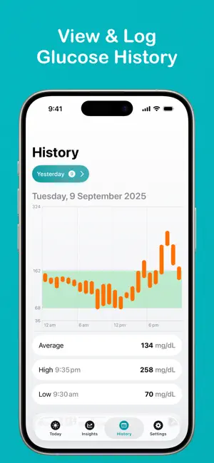 Glucomate: Blood Sugar Tracker screenshot 4
