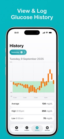 Glucomate: Glucose Tracker Screenshot 4 of 7