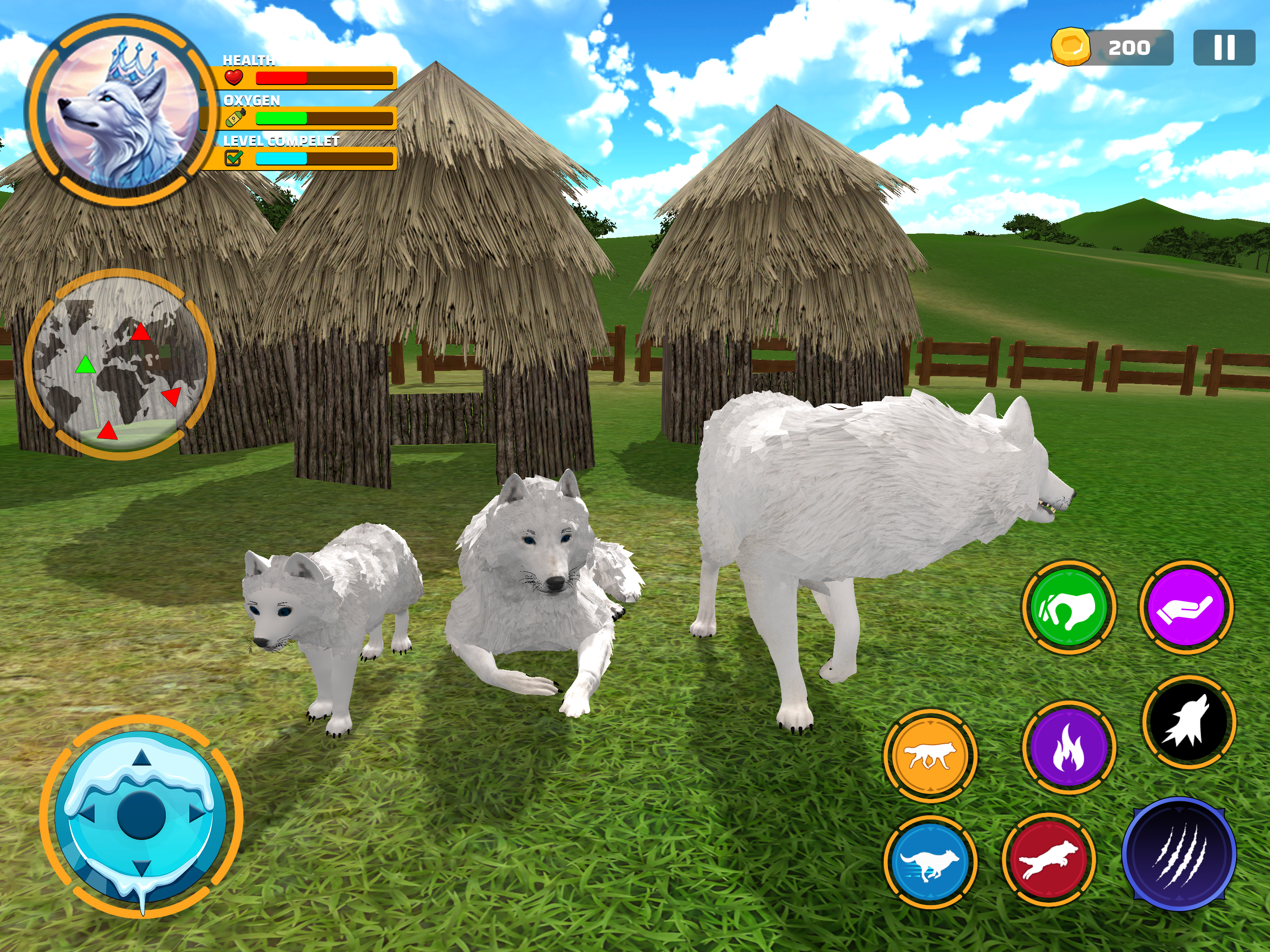 Jungle Wolf Simulator screenshot 6