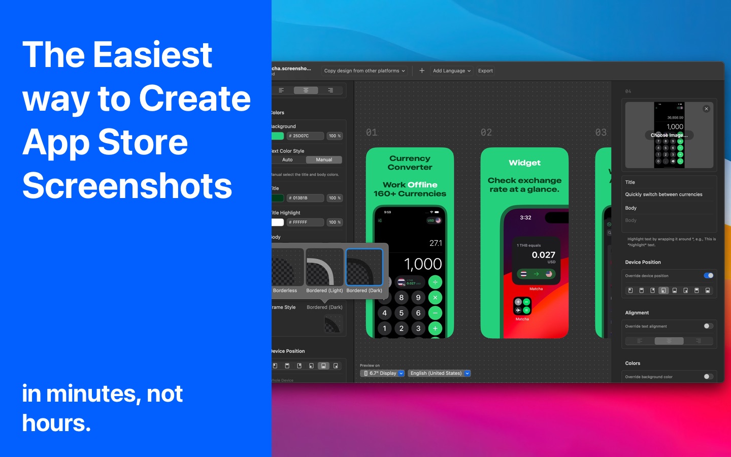Screenshot Studio Mac screenshot 1