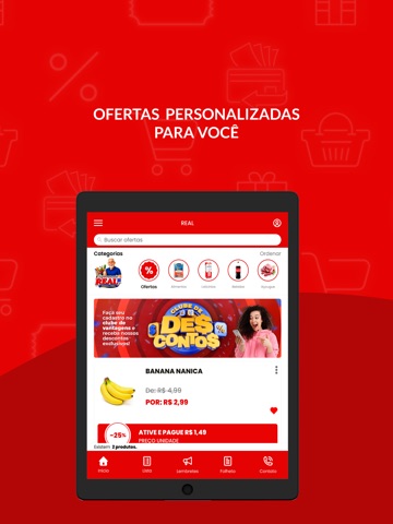 Supermercado Reаl iPad screenshot