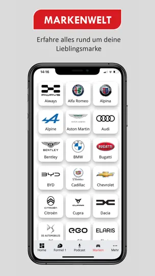Screenshot von Auto Motor Und Sport News auf dem iPhone 6