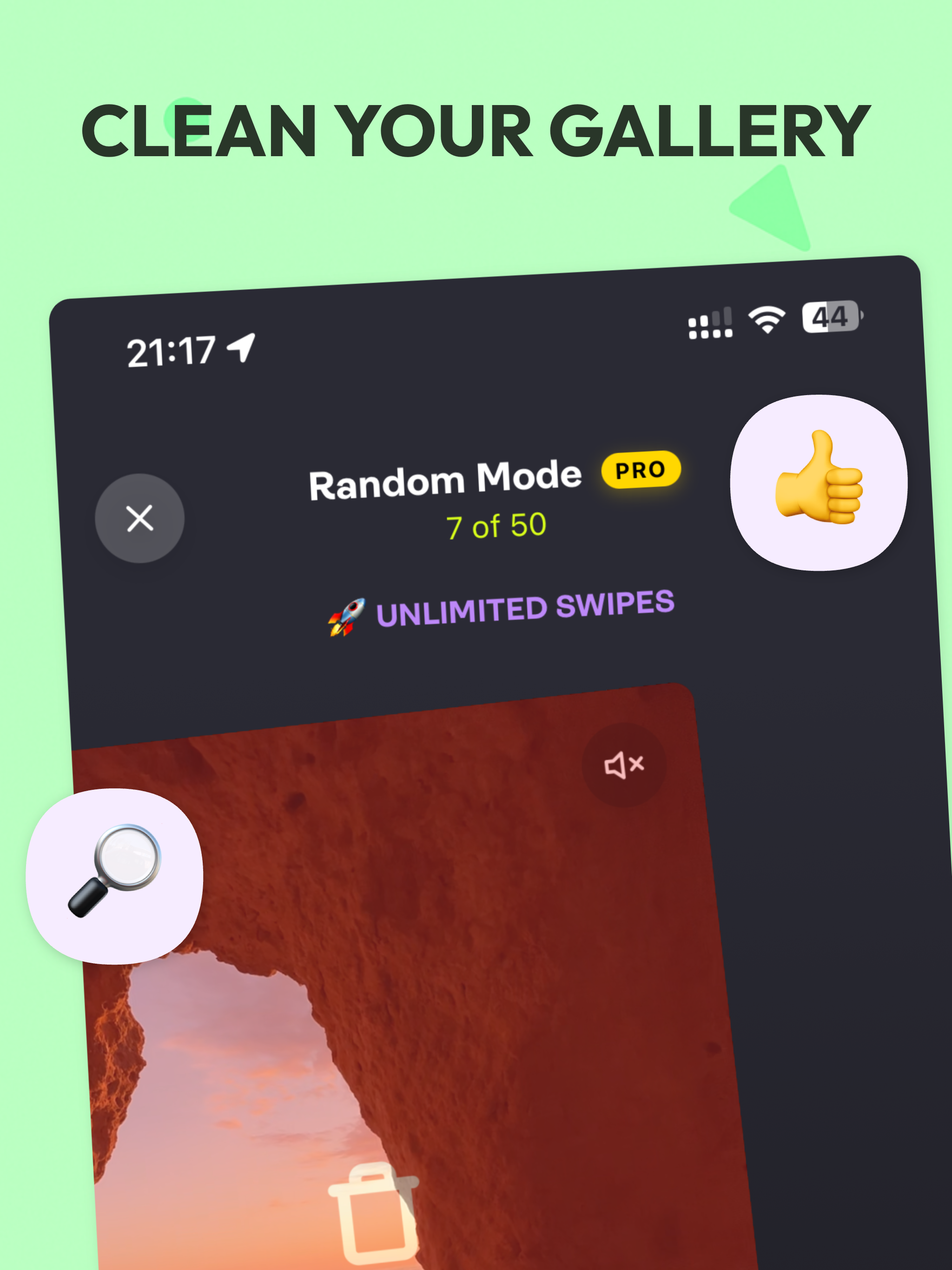Photo Delete Swipe: PickPix
