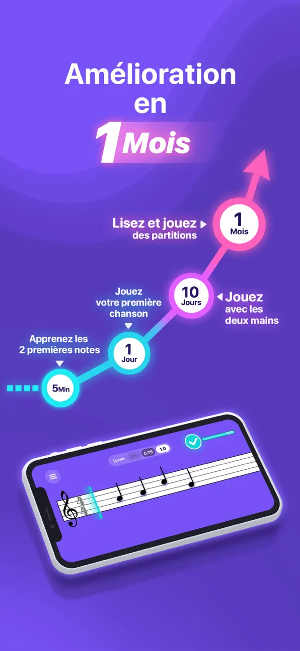 Simpia – Learn piano by songs iOS Mod IPA screenshot 5 - iOS app interface