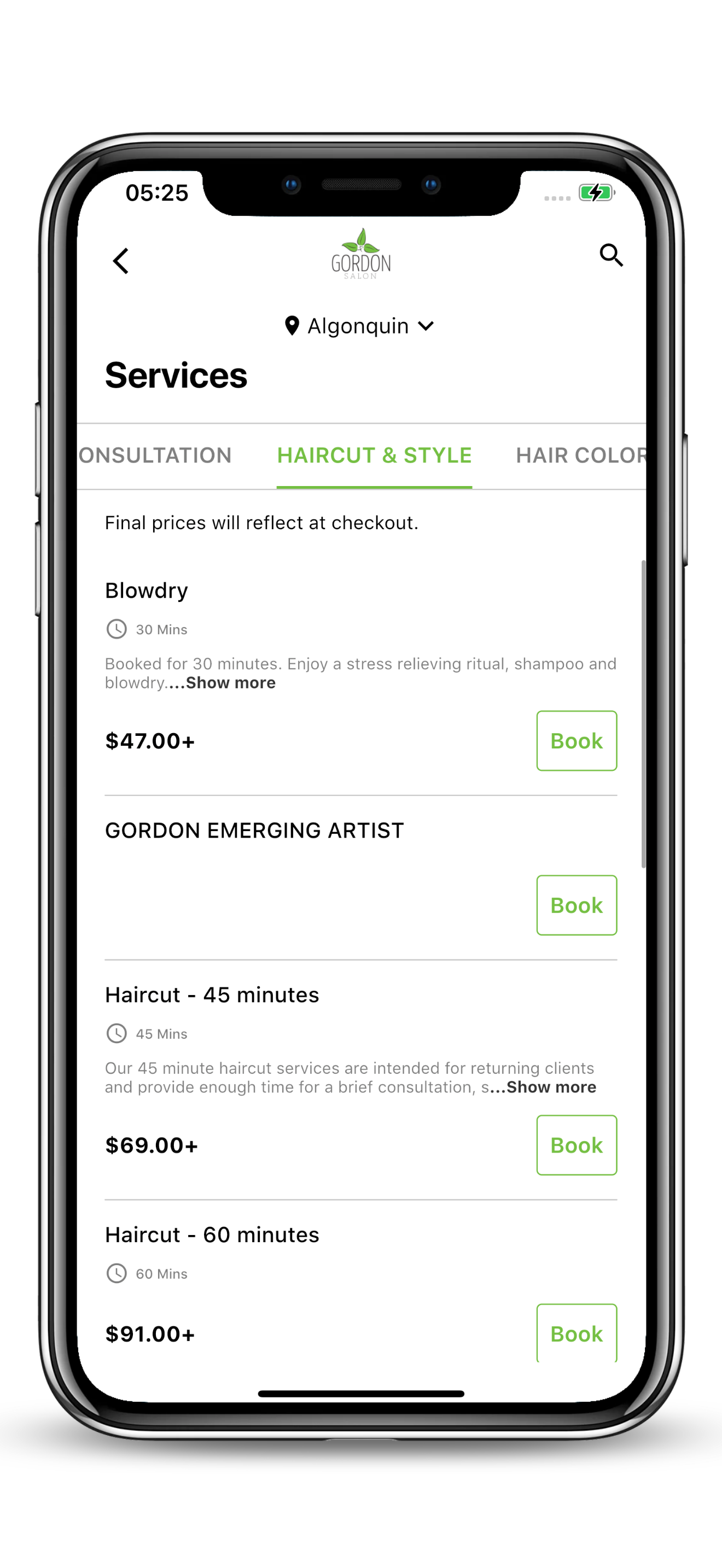 Gordon Salons