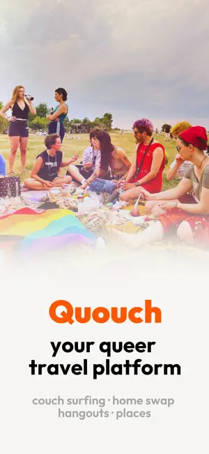 Quouch: Queer Travel App screenshot 1