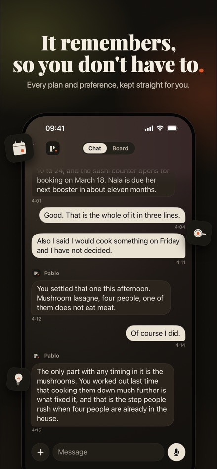 #6. Pablo: AI Life Organizer (iOS) De: E12 Labs
