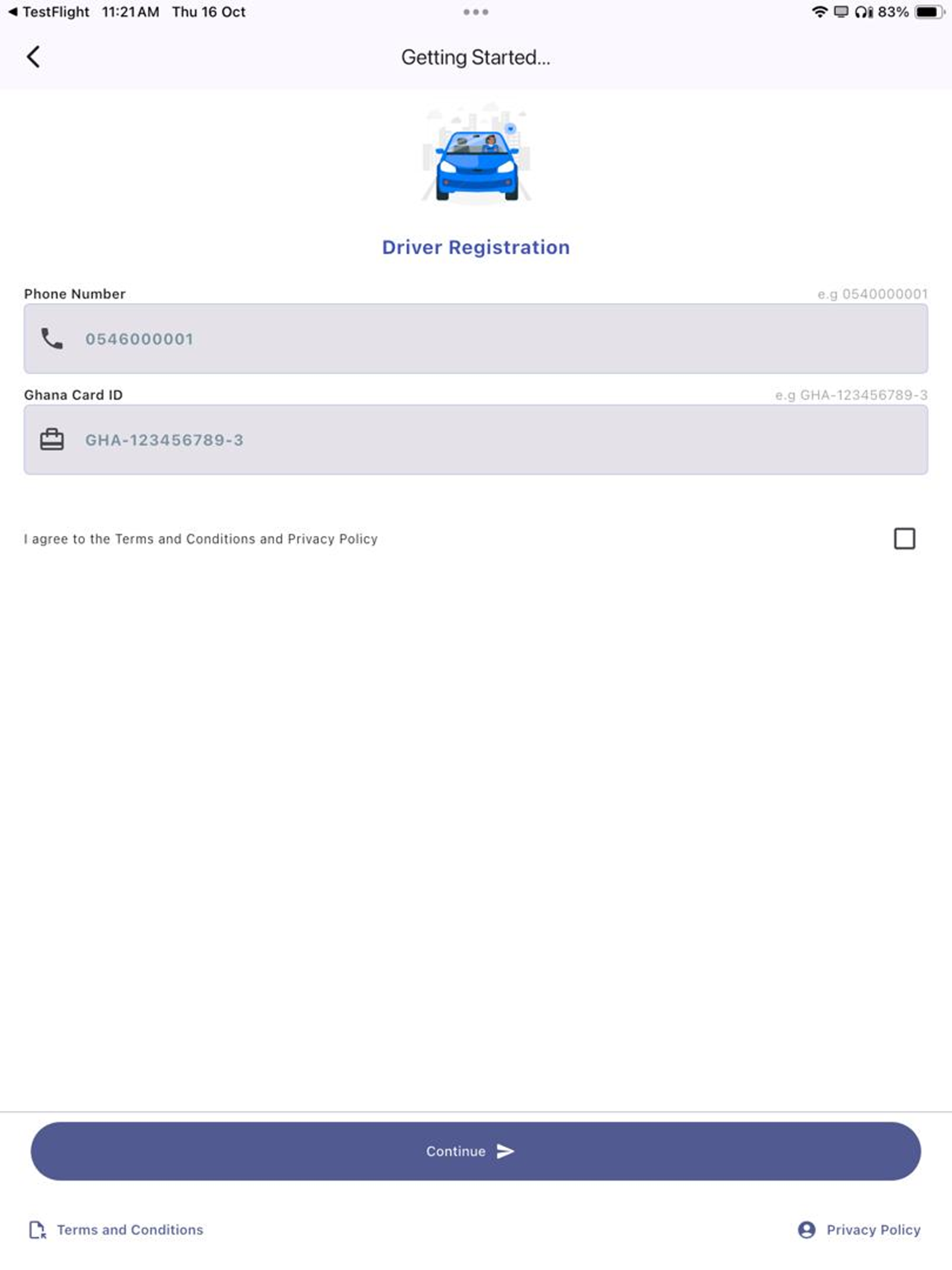GhanaPost Mijo Driver
