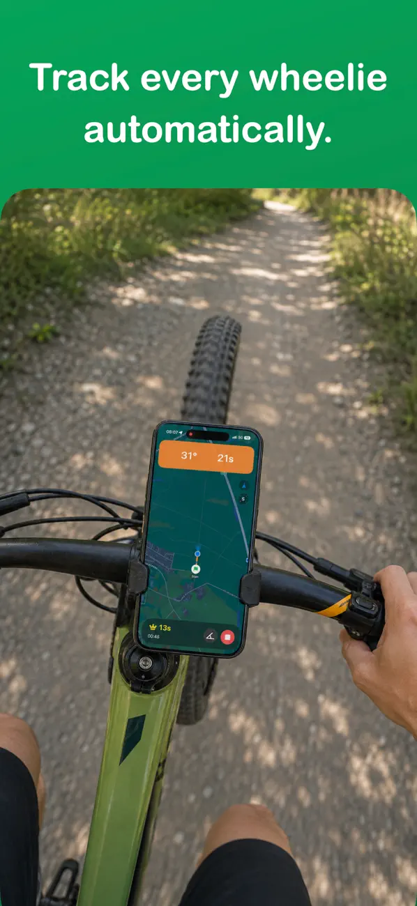 Screenshot #1 pour My Wheelie Tracker