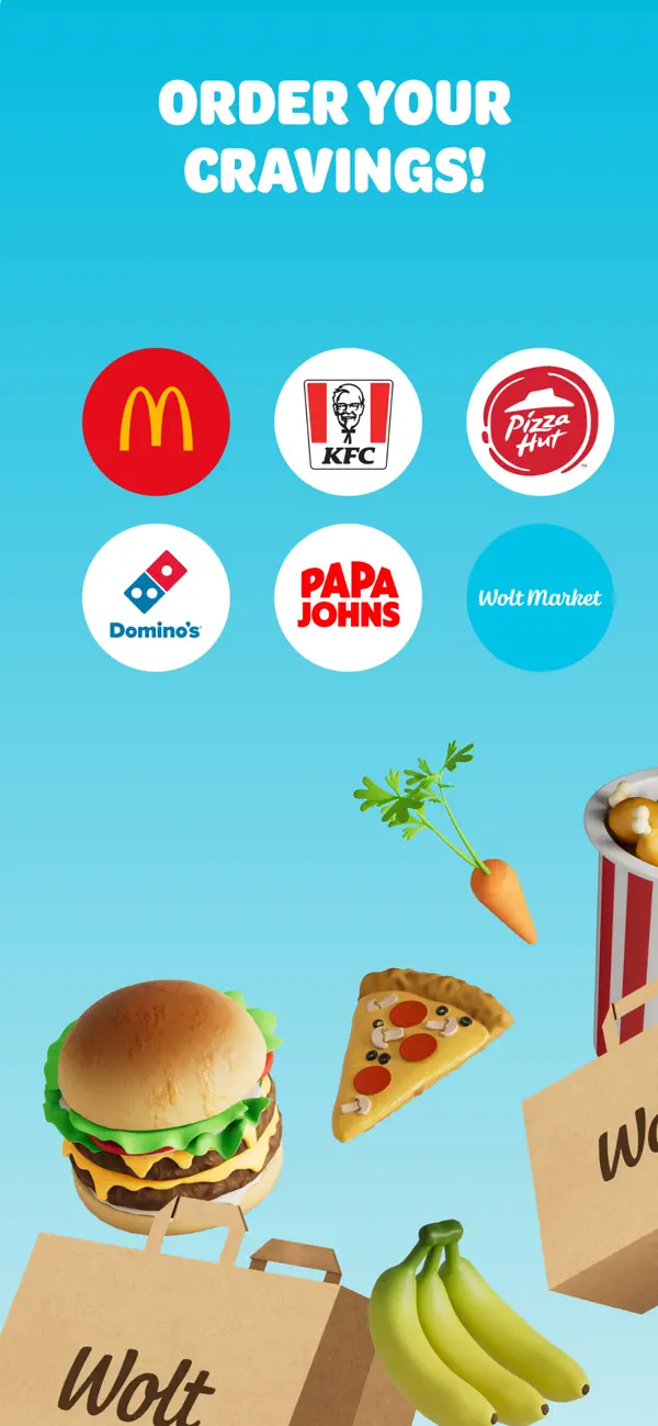 Screenshot #1 pour Wolt Delivery: Food and more