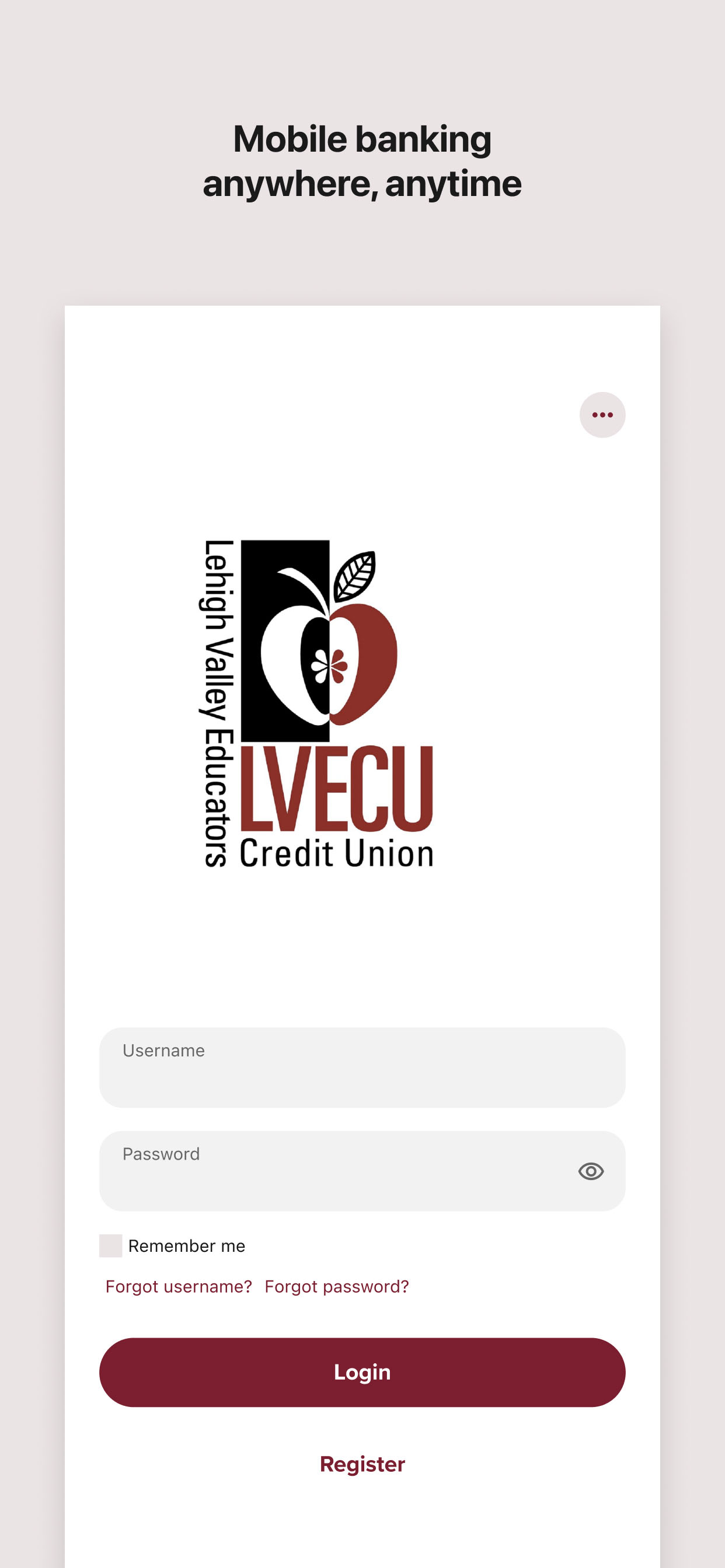 LVECU Mobile Access