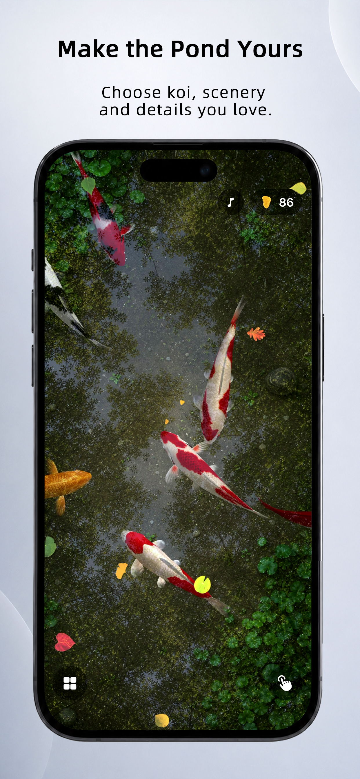 Koi Pond: Relaxing Fish screenshot 6
