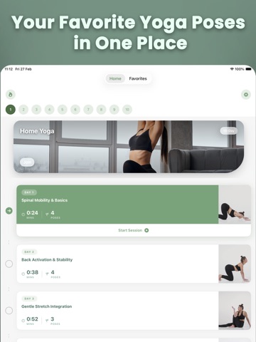 Chair Yoga For Seniors: SeFit iPad screenshot