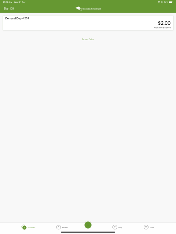 FBSW Mobile iPad screenshot 2 - Finance app