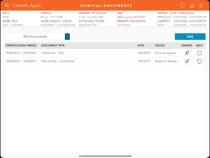 MatrixCare Clinical screenshot #7 for iPad