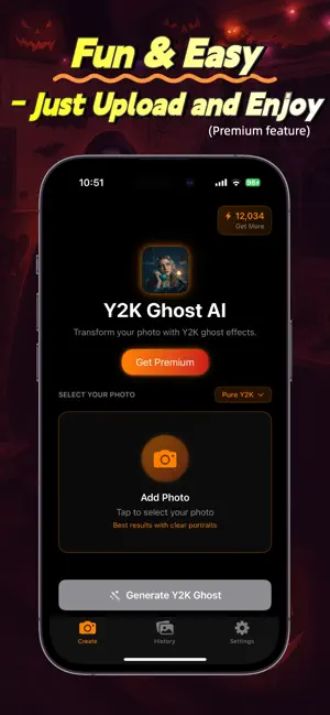 Dreamy Y2K AI Photo Generator screenshot 3