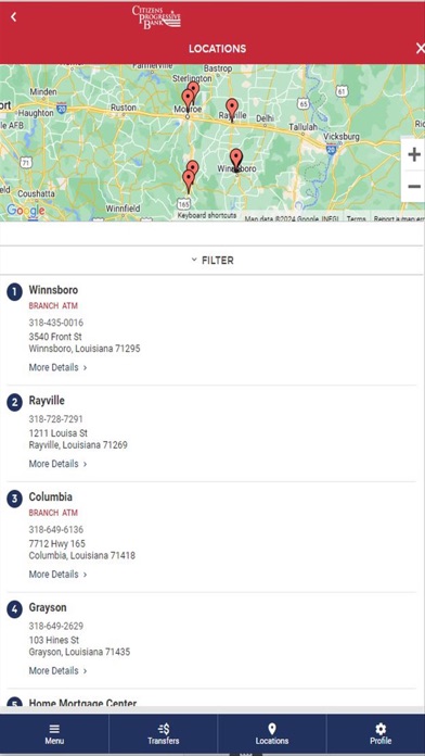 Citizens Progressive Bank Screenshot