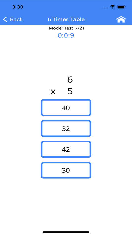 #4. Multiplication Tables. (iOS) 게시자: 3MB Solutions, Inc