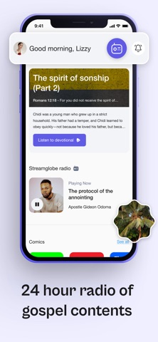 Streamglobe Devotional Screenshot 4 of 4