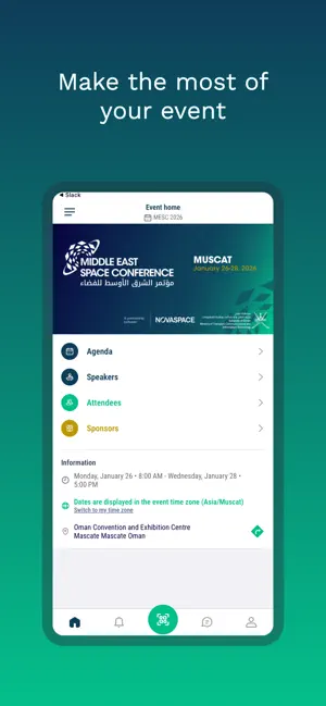 Middle East Space Conference screenshot 2