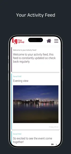 Live Group Event App screenshot 2